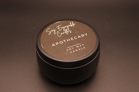 Luxe Matte Black Tin